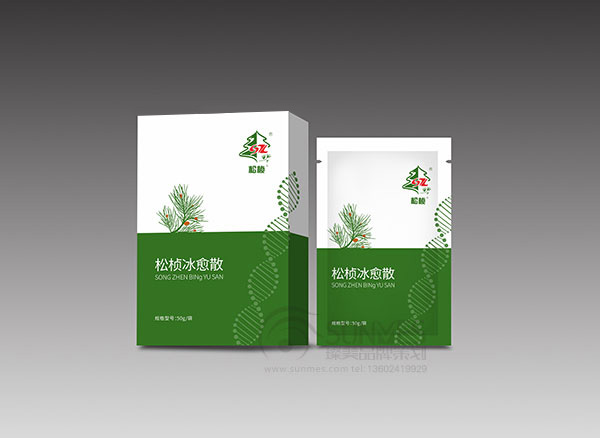 松楨冰愈散包裝設(shè)計