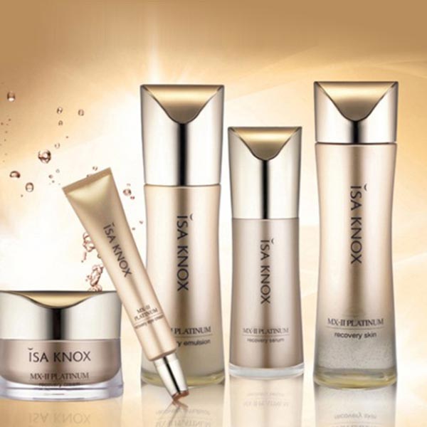 ISa KNOX護膚品瓶型設計