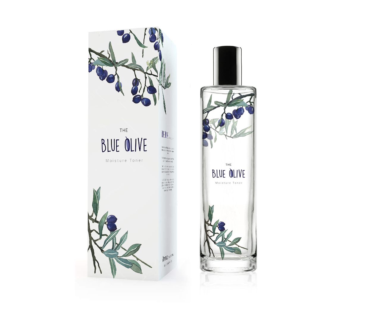 olive's_ packaging03 The blue olive's 護(hù)膚品包裝設(shè)計03