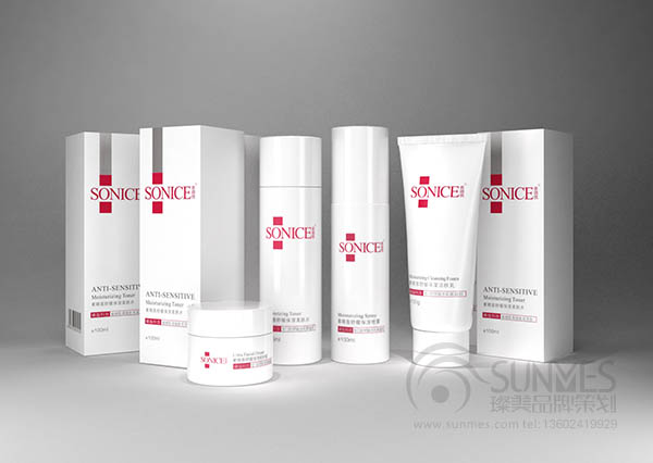 素睛茜舒緩保濕系列包裝設(shè)計(jì)效果圖